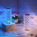 Luminária Cristal LED 16 Cores Touch com Controle Remoto Abajur Diamante Decorativo – Allurie Hom