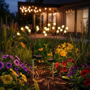 Luminária Solar LED Vagalume para Jardim com Mudança de Cor | Luz Decorativa Externa à Prova d’Água