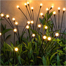 Luminária Solar LED Vagalume para Jardim com Mudança de Cor | Luz Decorativa Externa à Prova d’Água