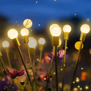 Luminária Solar LED Vagalume para Jardim com Mudança de Cor | Luz Decorativa Externa à Prova d’Água