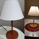 Abajur de Mesa com Cúpula Moderna E27 – Luminária Decorativa para Quarto, Sala e Escritório – Allurie Home