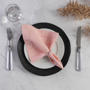 Kit 6 Guardanapos de Tecido 100% Algodão com Ponto Ajour 40x40cm | Mesa Posta Elegante – Allurie Home
