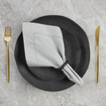 Kit 6 Guardanapos de Tecido 100% Algodão com Ponto Ajour 40x40cm | Mesa Posta Elegante – Allurie Home