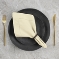 Kit 6 Guardanapos de Tecido 100% Algodão com Ponto Ajour 40x40cm | Mesa Posta Elegante – Allurie Home
