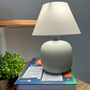 Abajur Luminaria de Ceramica Porcelana Bivolt Cabiceira Decoração Quarto Escritorio Sala Decoração Várias Cores