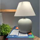 Abajur de Cerâmica para Cabeceira Luminária Decorativa Bivolt Luz Aconchegante – Allurie Home