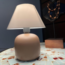 Abajur de Cerâmica para Cabeceira Luminária Decorativa Bivolt Luz Aconchegante – Allurie Home