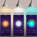 Lâmpada Led Inteligente Smart Bluetooth Compatível App TUYA Bulbo E27 Rgb