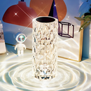Luminária Cristal LED 16 Cores Touch com Controle Remoto Abajur Diamante Decorativo – Allurie Hom