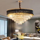Luminária de teto para sala de estar nova luminária de cristal para sala de jantar luminária LED decorativa para quarto