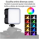 Mini Fotografia Luz RGB /Branco De Preenchimento Panel led / Móvel Câmera /Vídeo /Tiro Ao Ar Livre /Suave Luz /Portátil