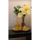 Bandeja Espelhada Orgânica Grande Decorativa 51cm para Café, Bar e Aparador