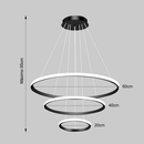 3 Cores Em 1 Luz Sala De Estar Lustre Cozinha Led Lâmpada Do Teto Nordic Moderno Decoração