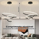 3 Cores Em 1 Luz Sala De Estar Lustre Cozinha Led Lâmpada Do Teto Nordic Moderno Decoração