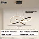 Lustre Pendente LED Moderno 3 Tons de Luz para Sala Quarto Corredor – Allurie Home