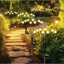 Luminária Solar LED Vagalume para Jardim com Mudança de Cor | Luz Decorativa Externa à Prova d’Água