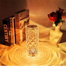 Luminária Cristal LED 16 Cores Touch com Controle Remoto Abajur Diamante Decorativo – Allurie Hom