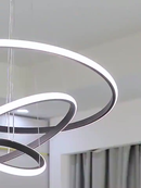 3 Cores Em 1 Luz Sala De Estar Lustre Cozinha Led Lâmpada Do Teto Nordic Moderno Decoração