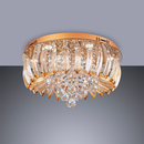 Luminária de Teto Plafon Sobrepor Led Cristal Gretta 24W Bivolt
