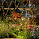 Luminária Solar Regador Vazada Decorativa Para Jardim Arte Ornamento Chaleira À Prova D'água