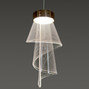 Lustre Minimalista Pendente Luxo Luminária Led Moderno