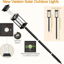 Luminária Solar de Jardim Luz Quente Estilo Tungstênio à Prova D’Água – Iluminação Decorativa para Gramado e Caminho – Allurie Home