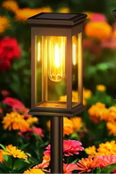 Kit 1-4 Luminaria Solar de Tungstênio para Gramado Decoração de Ambientes Externos Luzes de Gramado